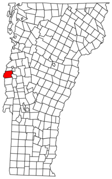Addison Location map